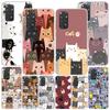 Cartoon Cute Cats Background Phnoe Case for Phnoe Case for Xiaomi Redmi Note 15 14 14S 13 Pro Plus 12 12S 11S 11E 10S 10 11T 5G