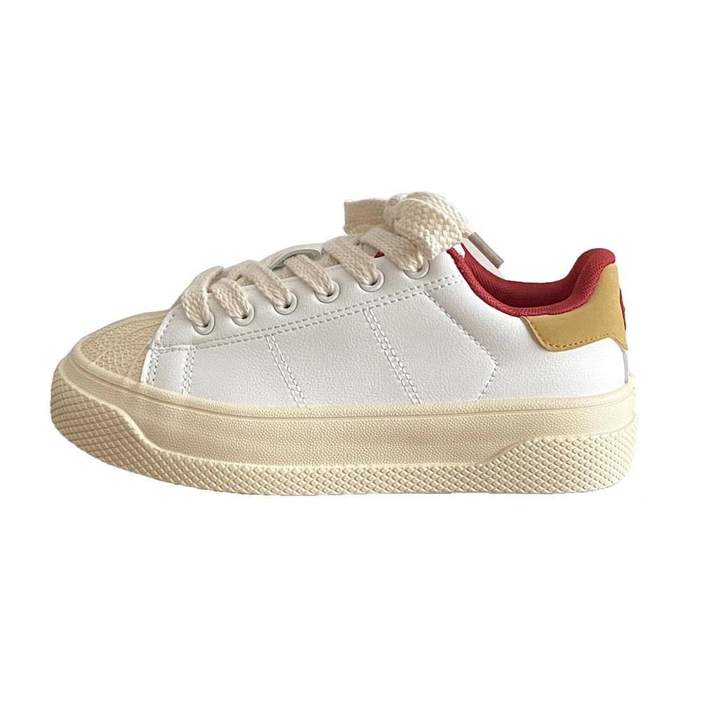 Thick-soled Shell Head White Shoes Women's Autumn New Versatile Niche Design Casual Board Shoes