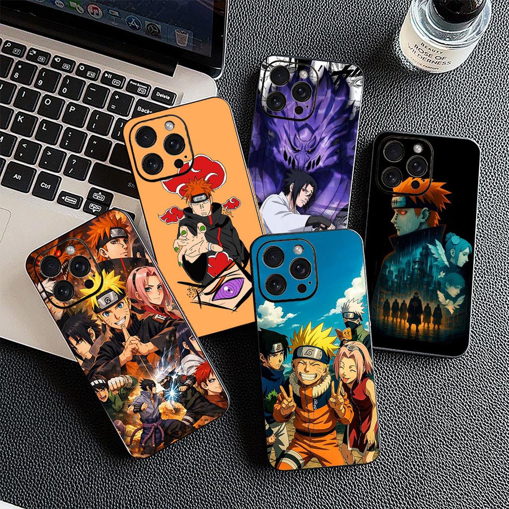 Cover for OPPO A80 A18 A16 A40 A17 A15 A38 A78 A79 A54 A57 A12 A60 5G 4G Casing Phone Case Cartoon konan Narutos Pain Sasuke