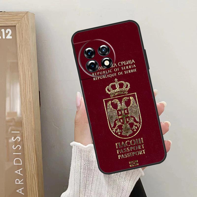 Flag of Serbia Serbian Case For OnePlus Nord CE 4 3 2 Lite 2T N10 N20 N30 OnePlus 12 11 9 10 Pro 8T 10T 12R Cover