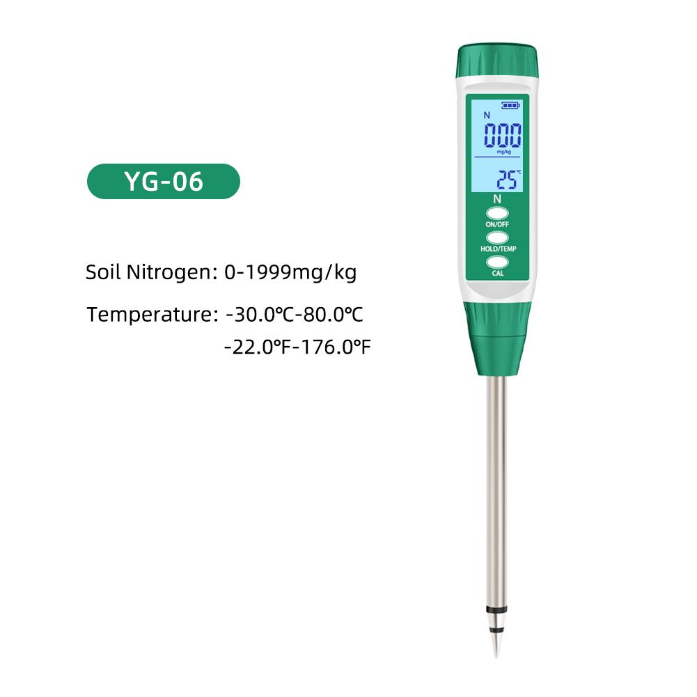 Digital Soil Nitrogen Tester Rapid N/P/K Fertility Analyzer Portable Soil Meter For Agriculture Farm Garden Fertilizer Testing