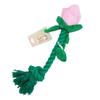 Peluche Rosa Giocattolo per Animali Giocattolo da Masticare e Pulire i Denti per Cuccioli Dentizione Pulizia dei Denti Cane Rosa Masticare Rosa Giocattolo Dentizione