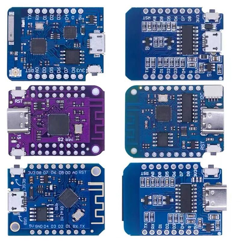 WeMos D1 Mini Pro V3.0 NodeMcu 4MB/16MB octeți Lua Internet of Things Placă de dezvoltare bazată pe ESP8266 CH340G Nodemcu V2