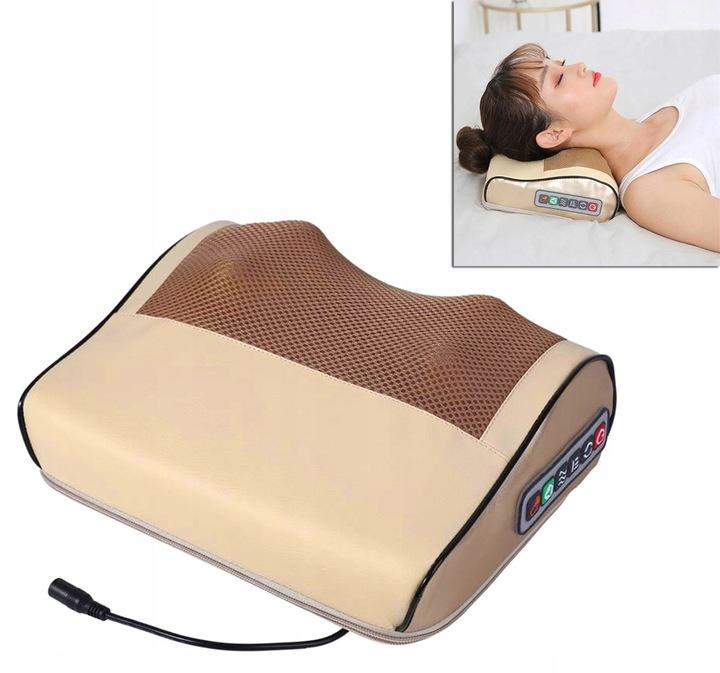 Masażer Elektryczny Do Szyi Karku Poduszka Masująca Shiatsu Masaż Ag127H