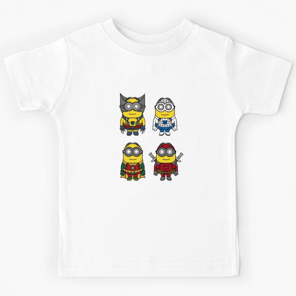 Minion Heroes Kids T-Shirt 110