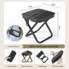 Compact Folding Outdoor Backpack Chair for Camping and Fishing