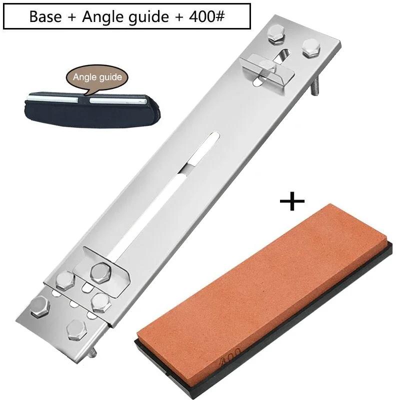 Oilstone Whetstone Sharpening Stone Fixed Knife Sharpener Angle guide 15degrees Accessories Kitche Knives Auxiliary Tool320-8000