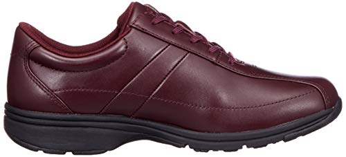 Asahi Medical Walk LF Women's Walking Shoes, Wine, Size 21.5 Cm, 4E, with SHM Technology To Prevent Knee Problems