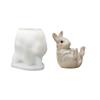 Cute Rabbit Shaped Silicone Craft Mold Suitable for Handmade Phone Stands with Creative Designs for Desk Home Decorating