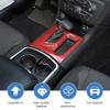  ABS Interior Gear Shift Panel Decoration Protective Cover Sticker Fit For Dodge Charger 2015 Up Interior Accessories