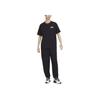 Nike Drop Shoulder Loose Knit Short Sleeve T-Shirt Men Tops Black FV3759-010