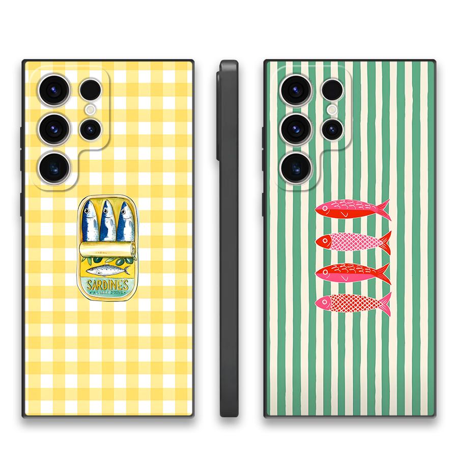 Funda Phone Cover Case for Samsung Galaxy S26 S25 Ultra S10 S9 S21 FE Note 20 Ultra 8 9 10 S23 S24 Plus S20 Cartoon Creative