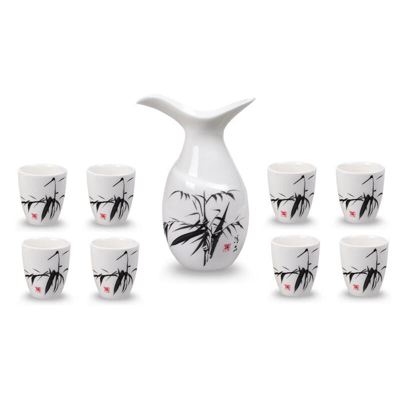 

Vintage Ceramic Baijiu Wine Set