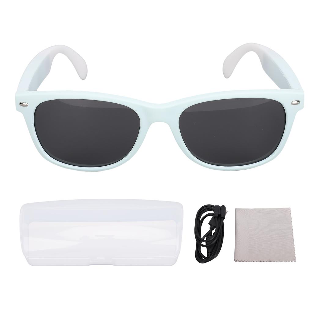 Smart Sunglasses Bluetooth 5.4 Touch Control AI Voice Control Music Playback Phone Calls UV400 Polarized Lens Smart