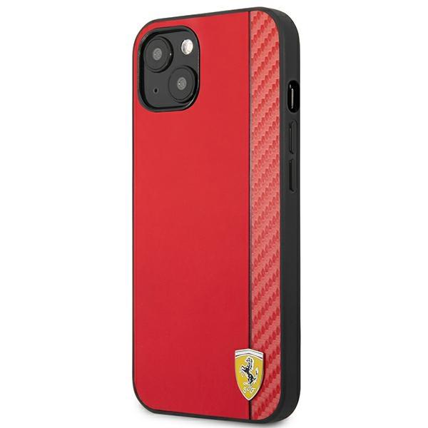 Ferrari Fesaxhcp13Sre Iphone 13 Mini5,4 Czerwony/Red Hardcase On Track Carbon Stripe