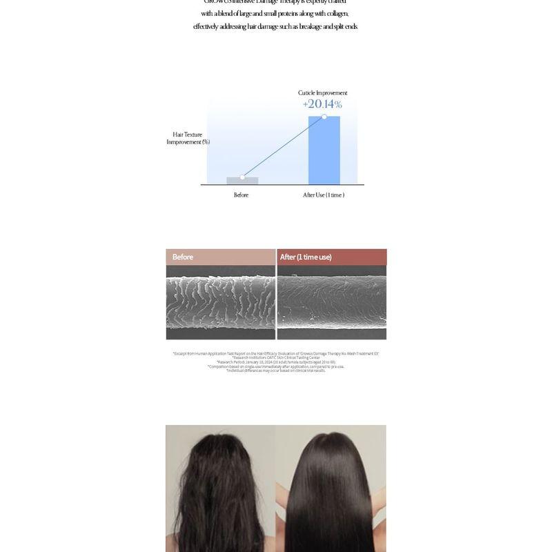 GROWUS - Damage Therapy No-Wash Treatment EX - 2 Types