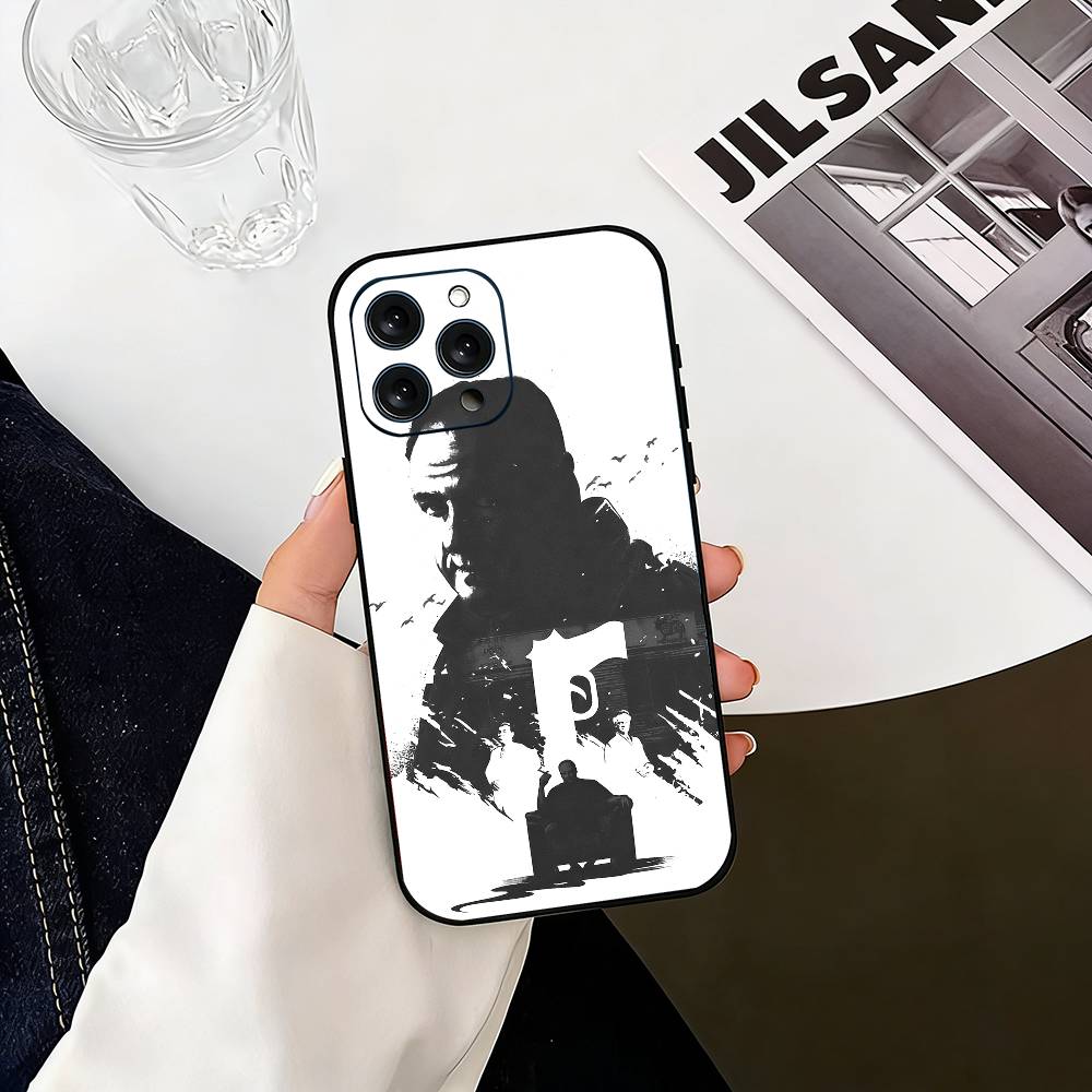The-e S-sopranos Phone Case For iPhone 17, 16,15,14,13,12,11 Plus,Pro Max, Others Soft Black Cover