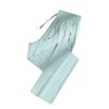 Lässige einfarbige Damen Hose mit Taschen Elastischer Bund Gerades Bein