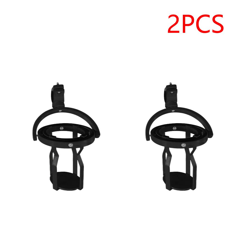 1-5PCS Gyroscopic Cup Holder Self Leveling Cup Holder Clamp Adjustable Clip On Hanging Cup Holder for Bicycles Electric Scooters