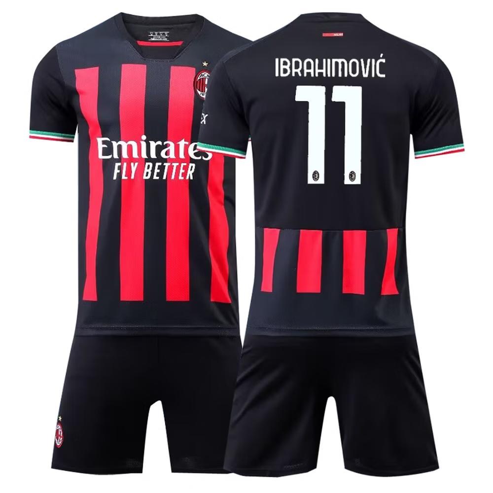 2022-2023 AC Milan Home Jersey No.11 Ibrahimovic 20