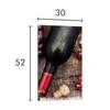 GLAS-SCHNEIDEBRETT 30x52 Wein