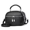 2024 New High Quality Women's Handbag Fashionable and Versatile Female Casual Small Round Bag Minimalist Classic Crossbody Bag