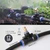 10PCS Brass Adjustable Garden Micro Sprinklers Nozzle for 5/8mm 8/12mm PE Hose Outdoor Misting Cooling System Watering Atomizer