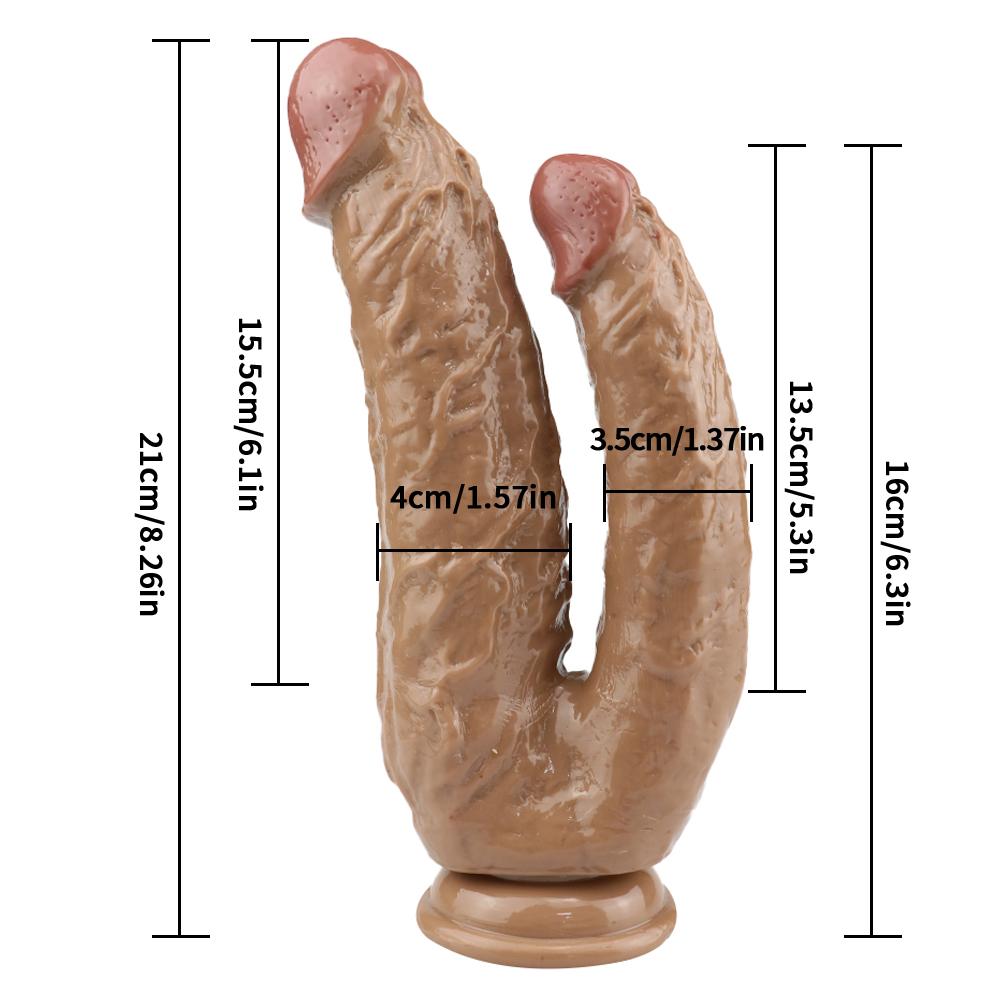 MoDi Dildo Double Penetration Anal Dildos Men Women Adult Sex Products
