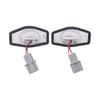 2pcs LED Car License Plate Lights Assembly For Honda Crv Fit Odyssey Jazz Hrv Frv CR-V Stream Freed  Ight 12V 4101S60013