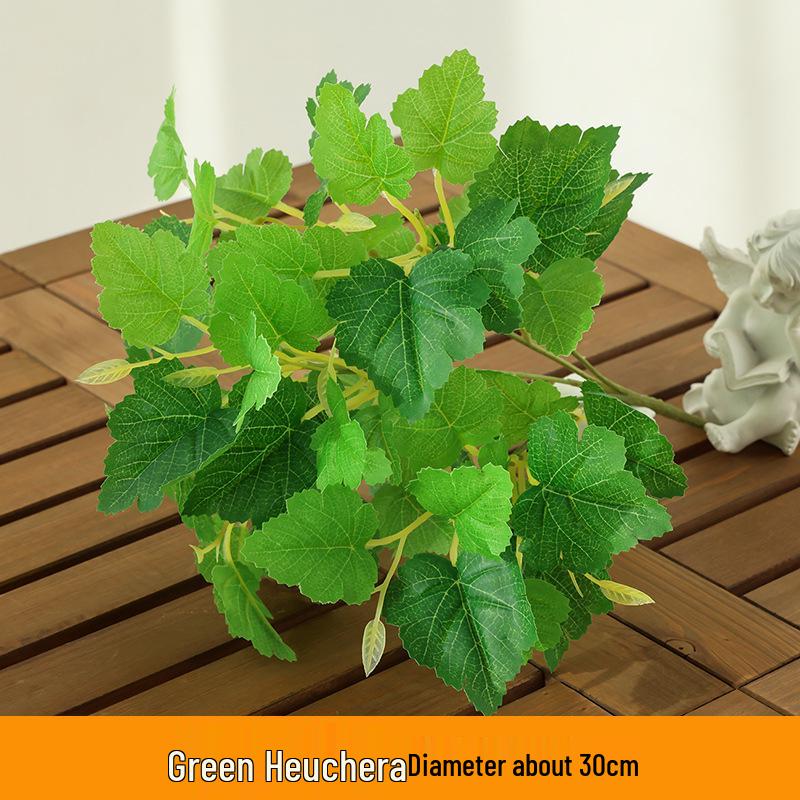 Persian Style Green Wall Hanging Grass Decoration for Indoor & Balcony Background