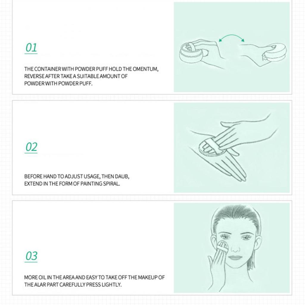 Refreshing Cosmetic Translucent Foundation Finishing Loose Powder Face Makeup