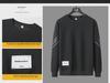 2023 Autumn Men's Casual Loose Fit Sports Sweatshirt Set - Fashionable Round Neck for Middle-Aged and Young Adults