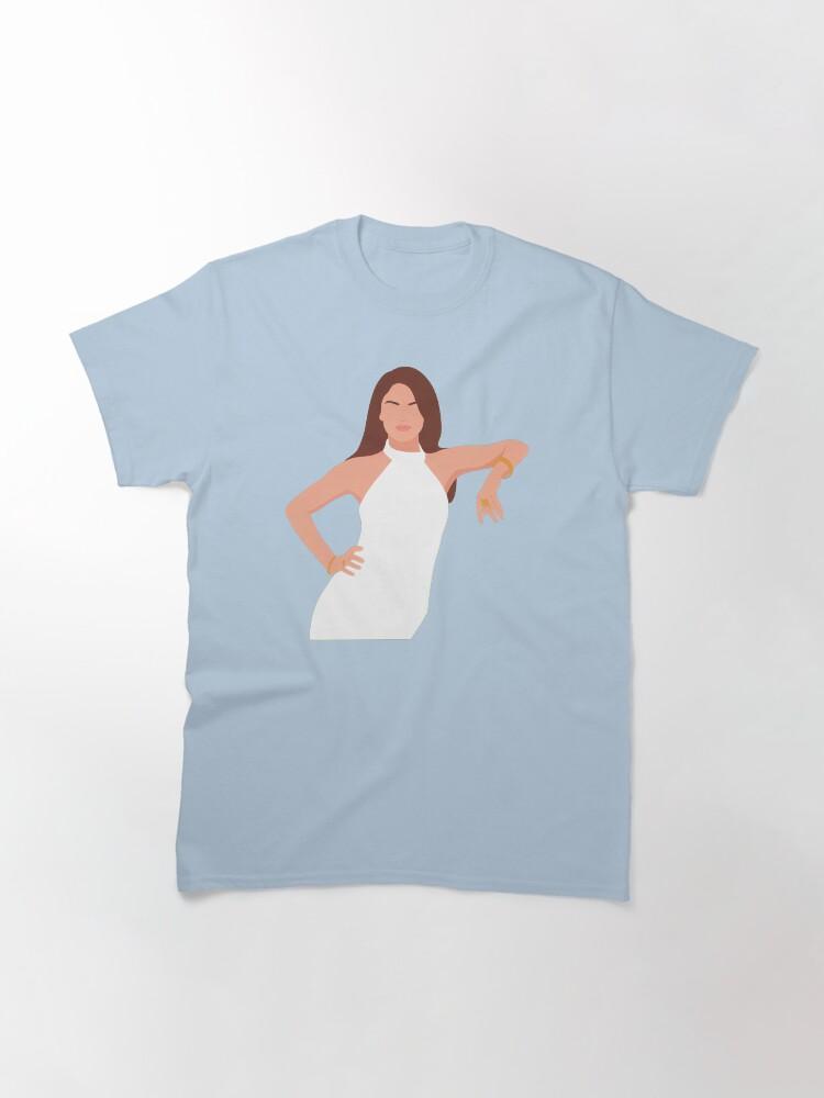Selena Gomez Lineless Illustration Classic T-Shirt