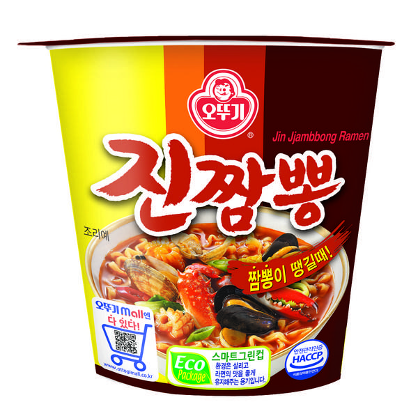 Ottogi Jin Jjamppong kleine Tassen, 6 Stück