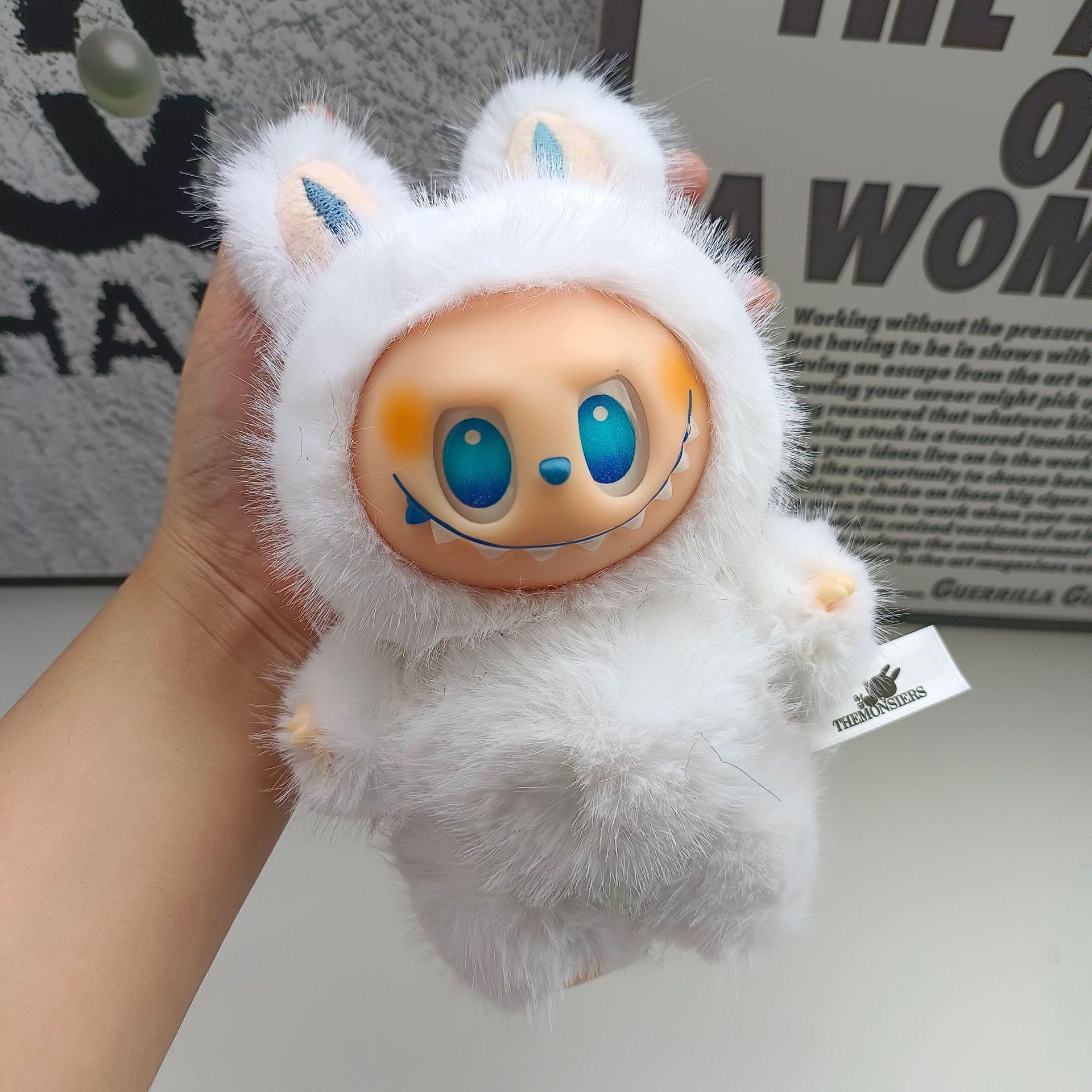 

Плюшевий Q Милий Цукровий Клей Обличчя Сумка Підвіска Макарон Сліпа Коробка