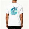 Men's Outdoor Fishing T Shirt Short Sleeve UPF 50 Plus Sun Protection Cooling Stretch Fabric Sports Top