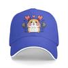 Heart of Gold Baseball Cap Men Hats Visor Protection Snapback Cute Hamster Animal Gifts Caps