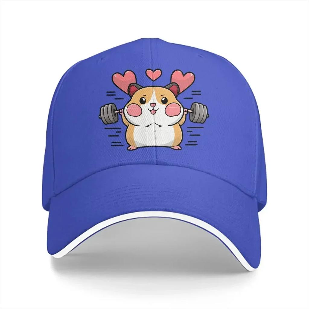Heart of Gold Baseball Cap Men Hats Visor Protection Snapback Cute Hamster Animal Gifts Caps