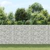 Gabion Raised Beds 3 Pcs 30 X 30 X 150 Cm Iron