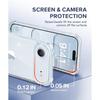 Glitter Clear Soft Phone Case for Iphone 17 Air 16 16E 15 14 Plus 13 Pro Max 12 Mini 11 Screen Protector Camera Lens Protection Shockproof Phone Cover