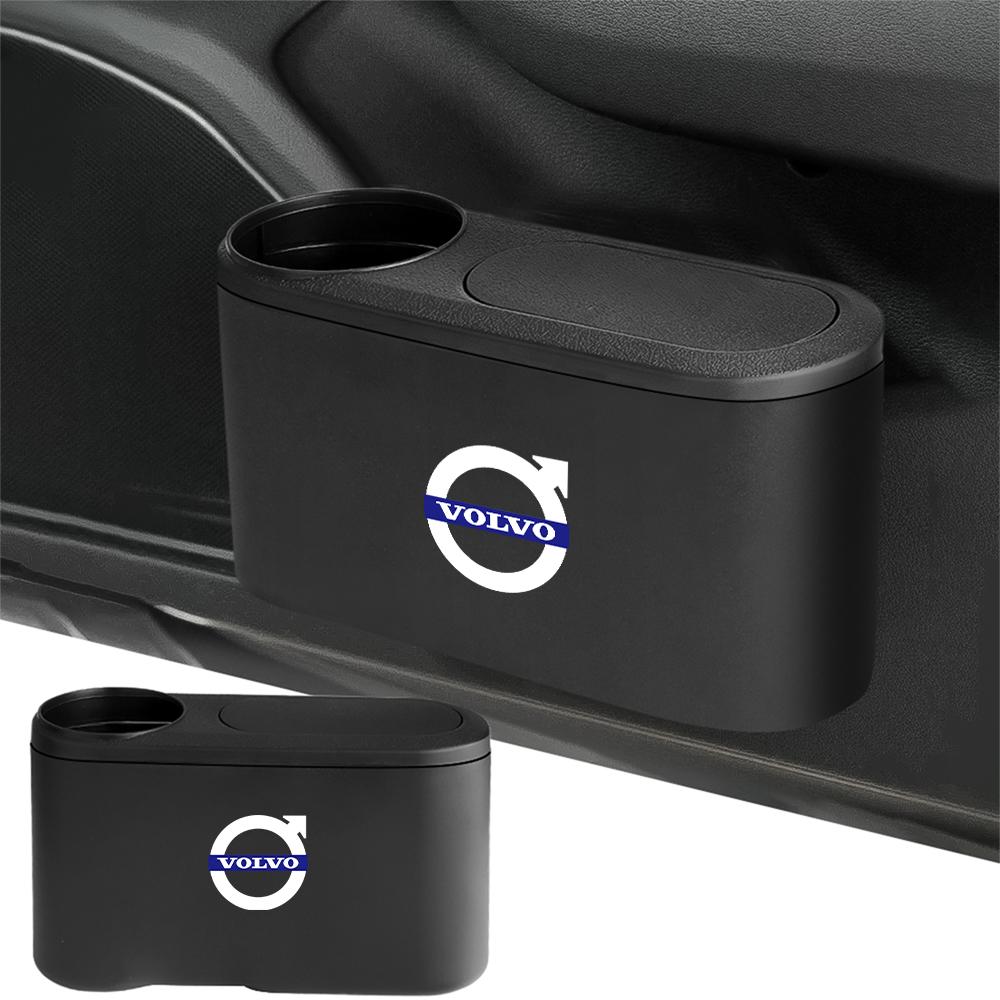 Sklopný odpadkový koš do auta ABS Box na nápoje Úložný box na deštníky Příslušenství pro Volvo V50 S80 XC60 V90 XC90 S60 C40 RDESIGN