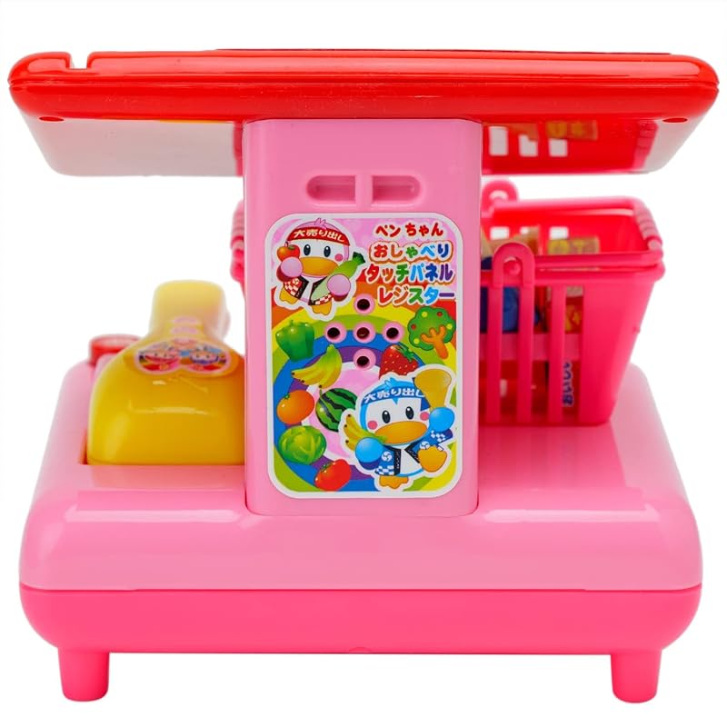 Pen-chan Toy Talking Touch Panel Cash Register A096 Pink