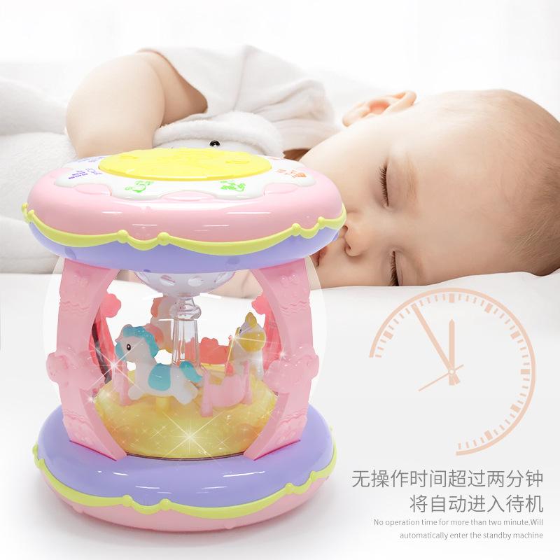 Children'S Toys, Music Stories, Early Education Encyclopedia, With Microphone, Can Be Connected To Mobile Phone Charging, Hand Drum