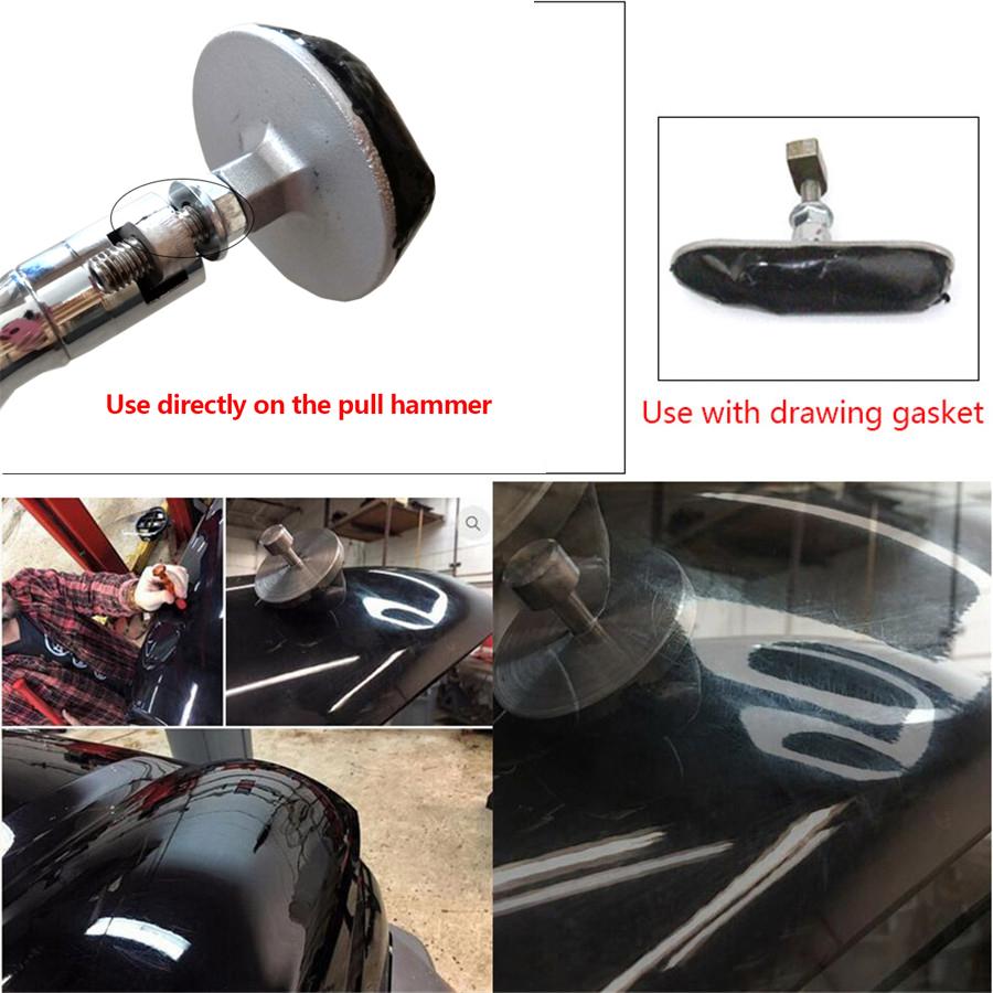 3PCS Car Body Paintless Dent Tool Dent Bump Dent repair Zinc Glue Puller Tabs