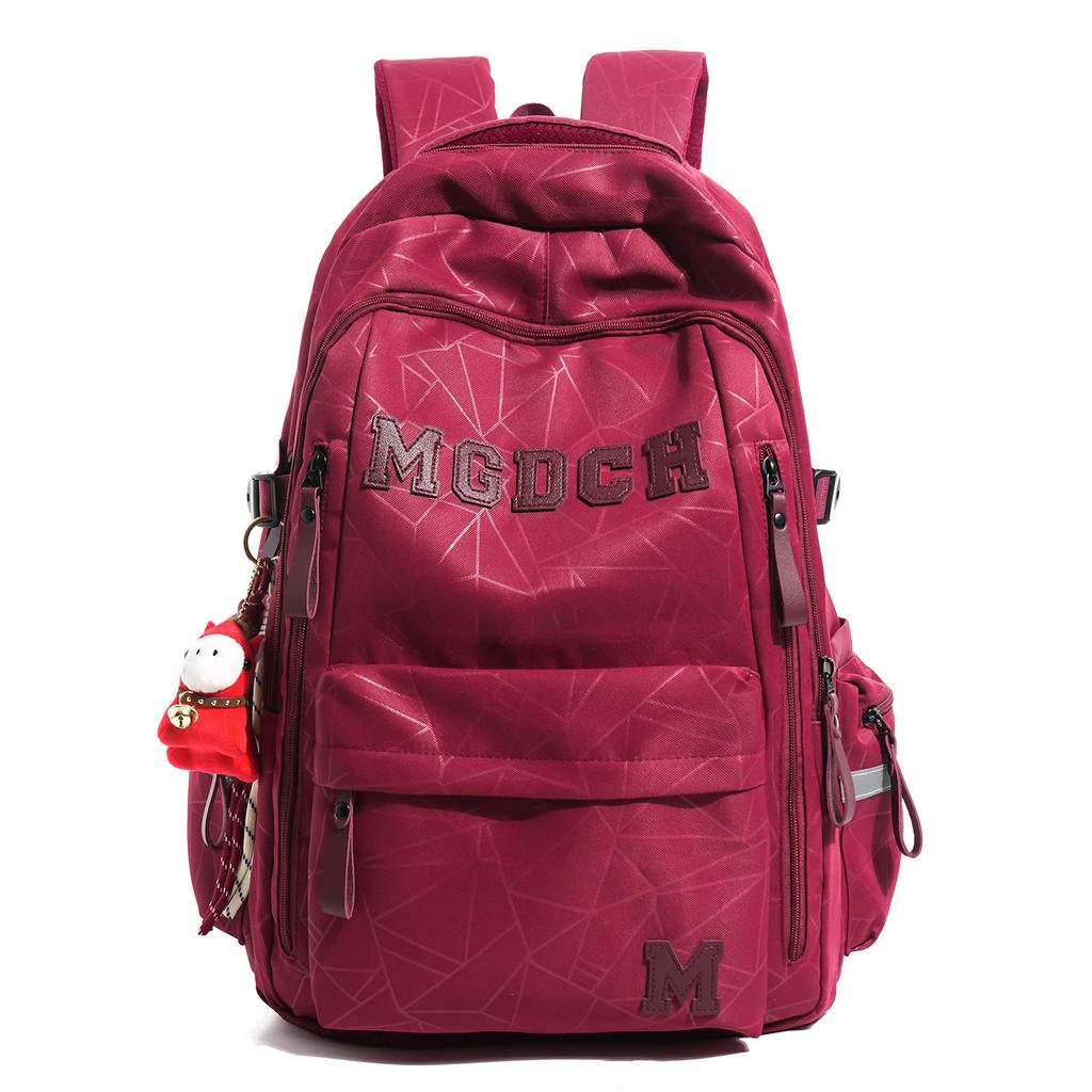 Schoolbag1011 New Fashion Backpack Large Capacity Multi-layer School Bag Middle School Student Backpack Burden Reduction Travel Backpack