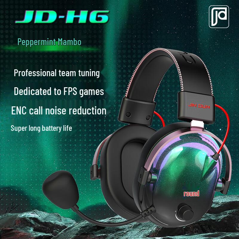 

Jindun H6 Three-Mode Wireless Gaming Headset