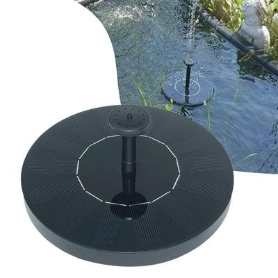 Solar Fountain Pump Floating Solar Panel Bird Baths Water Fountain with 6 Nozzles For Garden Outdoor Water Pool Pond Decor