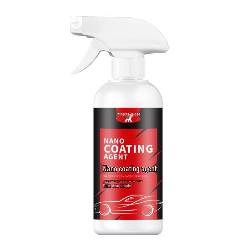 Nano Car Wax & Polish Spray - Crystal Coating Agent for Car Paint Protection & Shine