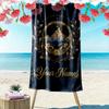 Custom Name,gothic Style Print Beach Towel, Large Soft Quick Dry Towel for Beach Camping Swimming.chl