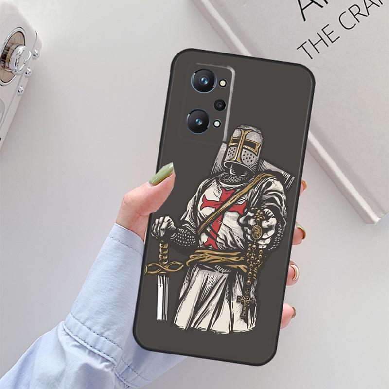 

Templar Knight For Realme 14 12 10 11 13 Pro Plus GT 6 6T 5 GT7 Pro C61 C55 C51 C21Y C25S C67 C75 C53 Case Realme 14 Pro Plus